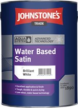 aqua water based satin